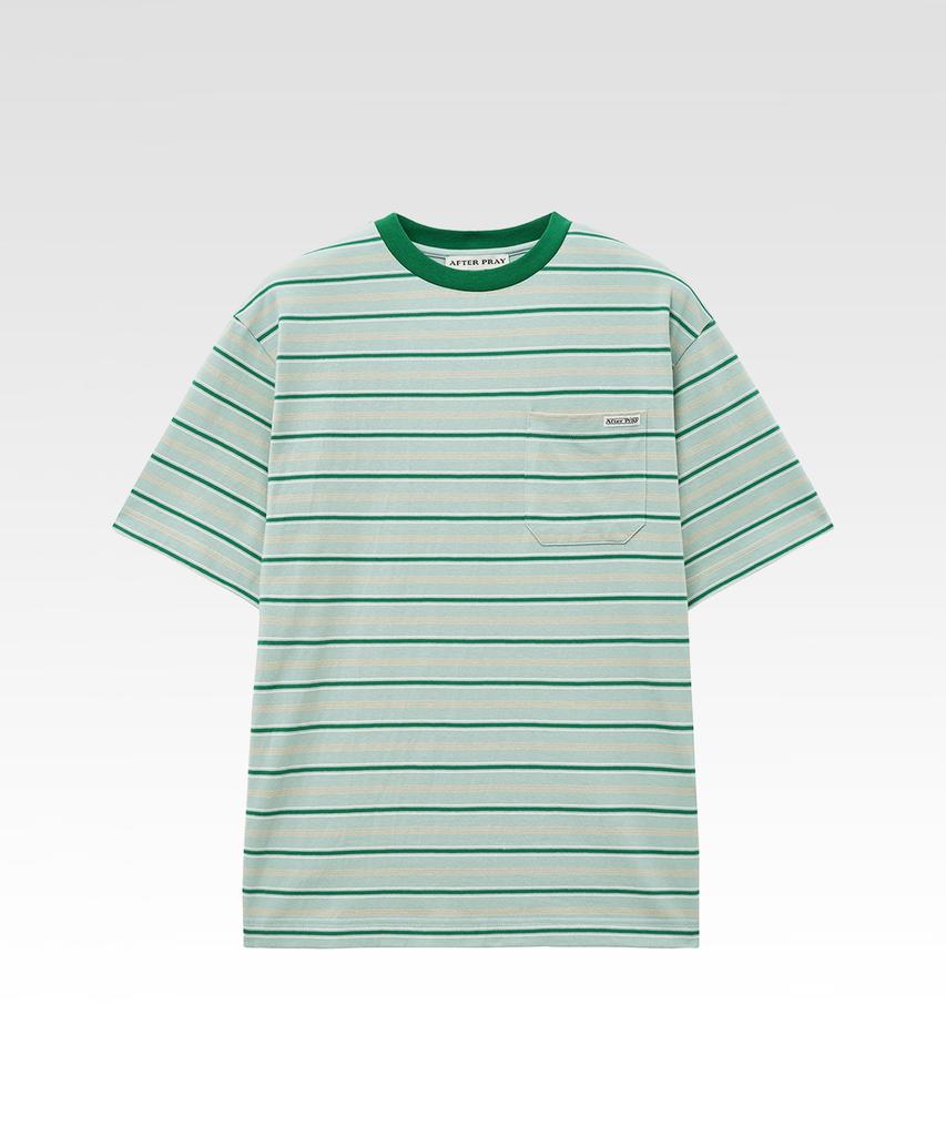 Aepeuteopeulei [Women] Savannah Striped T-Shirt Mint