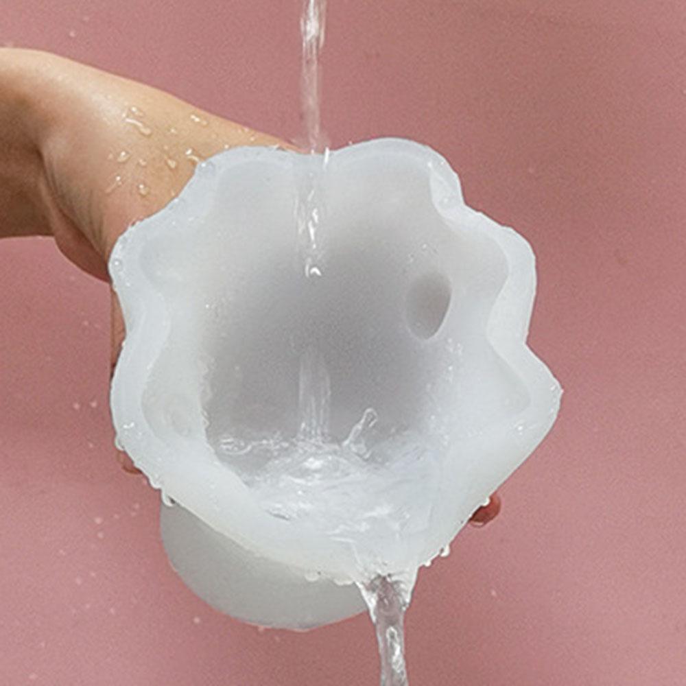 Halloweenský Duch Pudinkový Dort Želé Vyrobeno ze Silikonových Formiček Čokoládové Želé a Ledový Mlýnek.