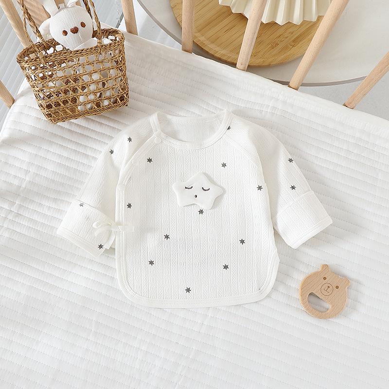 

Pure Cotton Infant Monk Suit - Boneless Spring/Autumn Baby Top 52cm