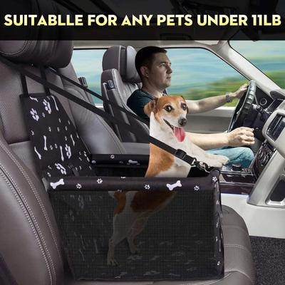 Geantă pentru scaun pentru transportul mașinii pentru câini de companie, respirabilă, durabilă și confortabilă, siguranța animalelor de companie, pliabilă în patru anotimpuri, accesorii de călătorie pentru animale de companie.