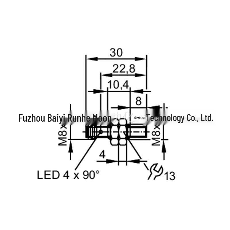 IES218 IFM Inductive Proximity Switch - Wide Temp Range, New, Original, In Stock