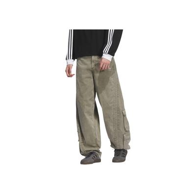Originals Multi Pocket Pant Comfortable Soft Fashionable Versatile Sports Long Pants Unisex Pants Layered-Olive-Green KE0467