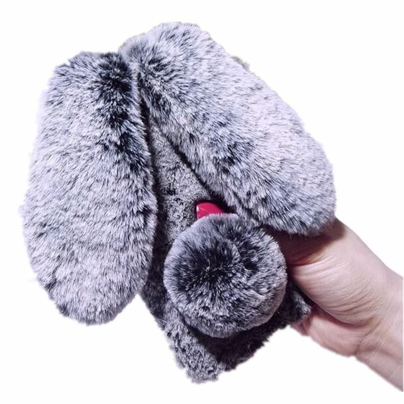 Rex Rabbit Ears Velvet iPhone Case for Apple X, 8, 7, 6, 6s, XRplus - Cute, Soft, Furry, Female-Friendly