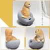 TATOTTE Smartphone Stand - Cute Cat, Realistic Animal, Soothing, Sofa Cat, Interior Decor, Gift, Comes with Round Woven Rug (Sofa Tabby & White)