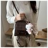 1Pc High Value Temperament Simple Backpack  Spring New Fashion Student Commuting Crossbody Portable Small Square Bag