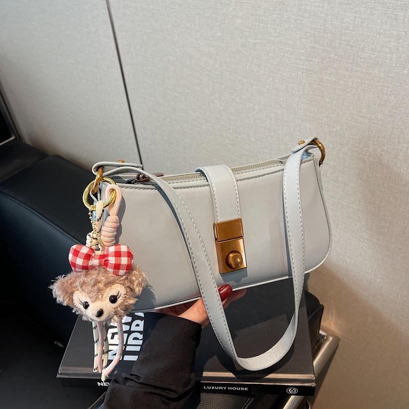 Underarm Bag Women's 2025 New Spring Popular Fashion High-end Casual Versatile Single Shoulder Crossbody Small Square Bag