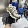 This Silver Horn King's new heightened thick-soled casual color matching mesh sneakers thick-soled dad shoes women