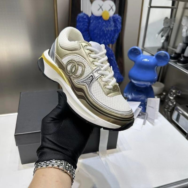 This Silver Horn King's new heightened thick-soled casual color matching mesh sneakers thick-soled dad shoes women