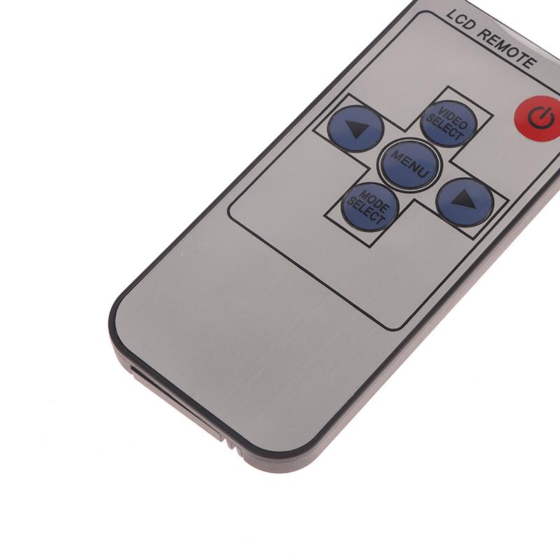 Vehicle Wireless 6 Button Card Infrared Remote Control For 7/8/9/10.1 Inch Tft Car Monitor Remote Control Spare Remote Control