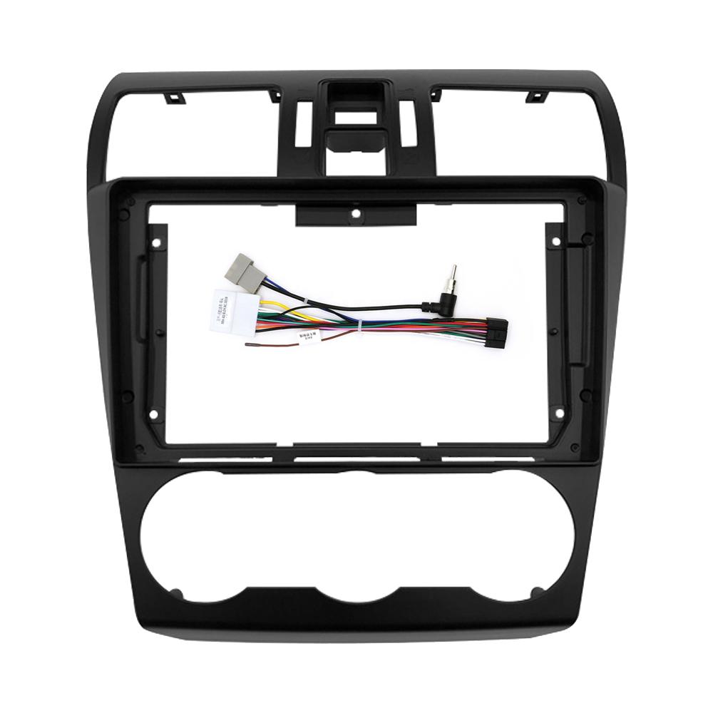 Für SUBARU FORESTER IMPREZA XV CROSSTREK WRX LEVORG 2013+ Stereo-DVD-Player Panel Armaturenbrett-Einbausatz Rahmen 9 Zoll Radioblende passend