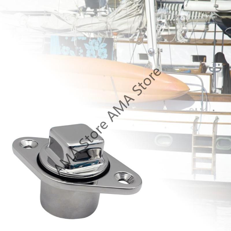 X7JF Bootaftapplug Hoogglans 316 Roestvrij Staal Garboard Bilge Aftapplug Stop