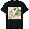 Piri Reis Map of the River Nile - Egyptian Cartography Egypt T-Shirt