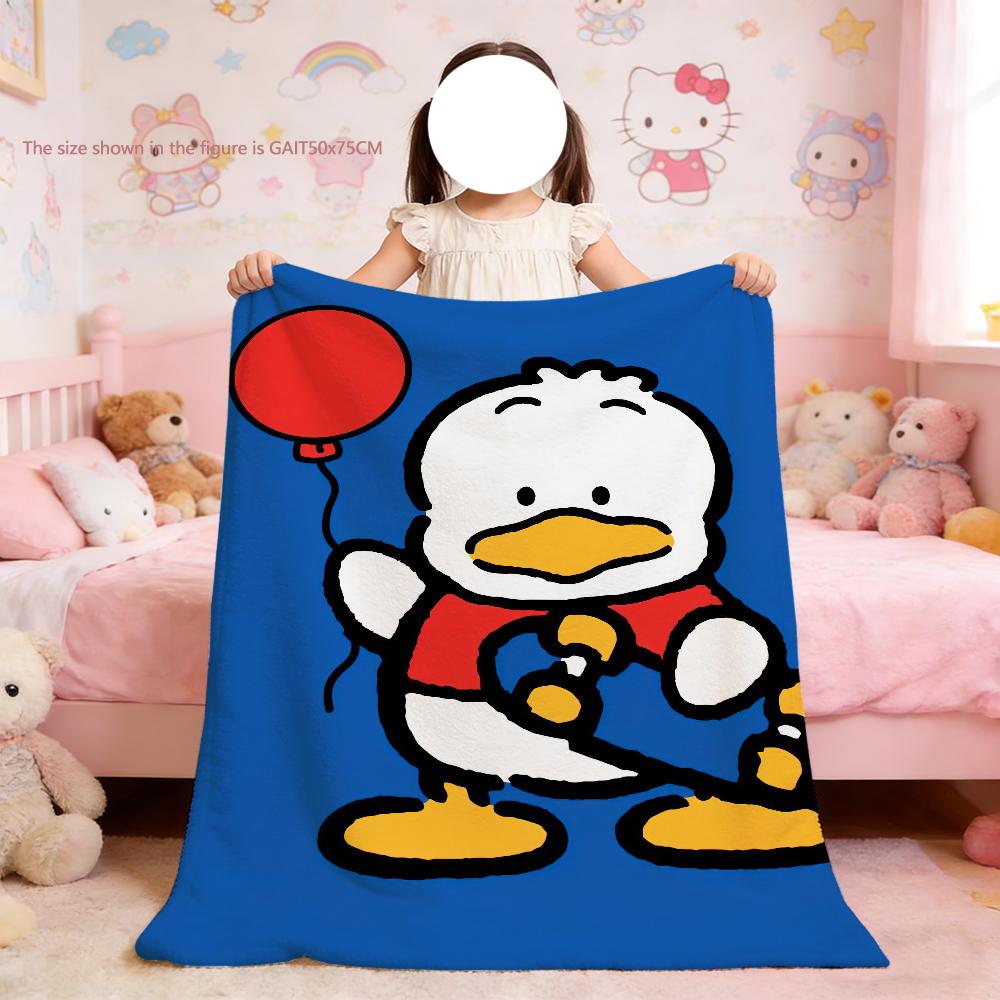 

One Portable Featuring Gnomes And Hearts Blanket For Soft Throw Blanket for Picnic Bed Sofa Home Bedroom Cozy Warm Comfortable 75x100cm (30x40inch)