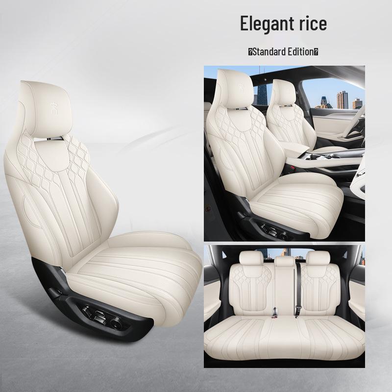 

BYD Song L 5-Seater Leather Car Seat Cushion: Four-Season Comfort Model Year Note
