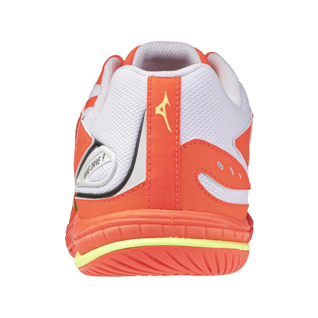 MIZUNO Wave Drive 9 Table Tennis Shoes Unisex 25.0 cm 2E Orange Yellow