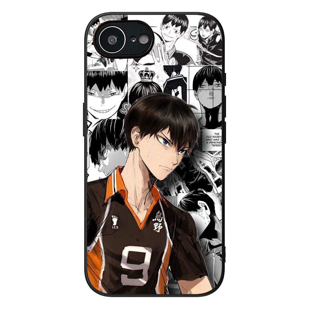 

for Samsung Galaxy S25 S24 S22 S23 FE Ultra Plus A56 A05 A06 A15 A16 A55 S7 Edge Phone Case Karasuno Tobio Kageyama Haikyuus Galaxy S25 FE