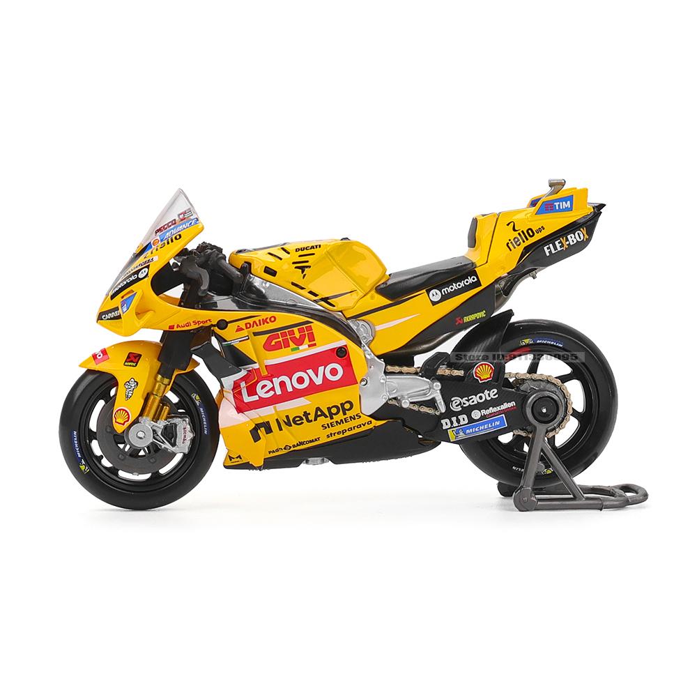 Maisto 1:18 2023 Ducati Lenovo Team #1 Bagnaia Campione pilota Moto GP Racing lega di alluminio pressofusa modello motocicletta collezione regalo giocattolo