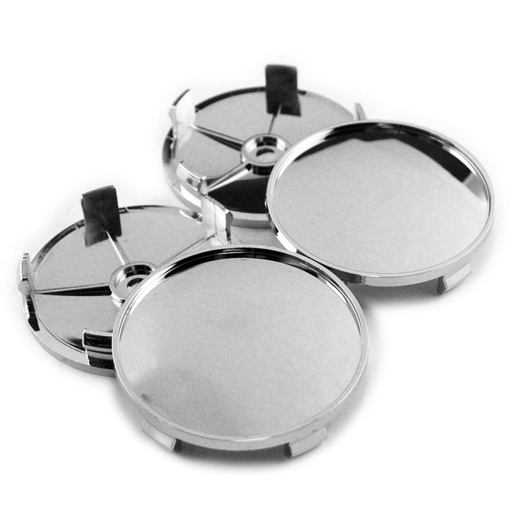 Wheel Center Cap Outer Diameter 69mm Inner Diameter 64mm 4pcs Silver DIY Wheel Cover Center Cover