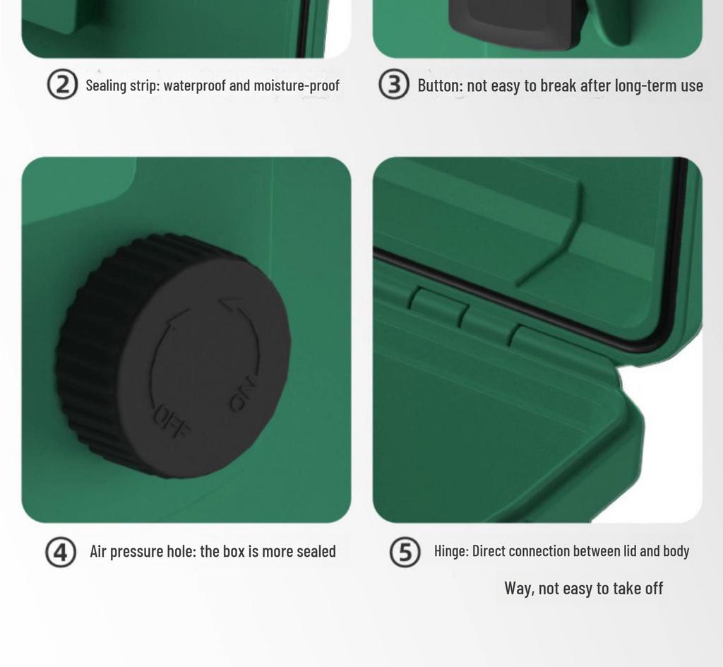 Cutie de depozitare multifuncțională impermeabilă de calitate industrială pentru electricieni și întreținerea vehiculelor
