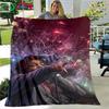 Mode Hip-Hop-Sänger J-Juice WRLD Flanell Decke für Erwachsene und Kinder Sofa Bett Dekoration Decke Tragbare Decke Geschenk