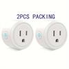 Smart Plug 10A WiFi US Outlet Socket 100-240V Timer Alexa Google Assistant CozyLife APP/Voice Control Group For for Home Auto