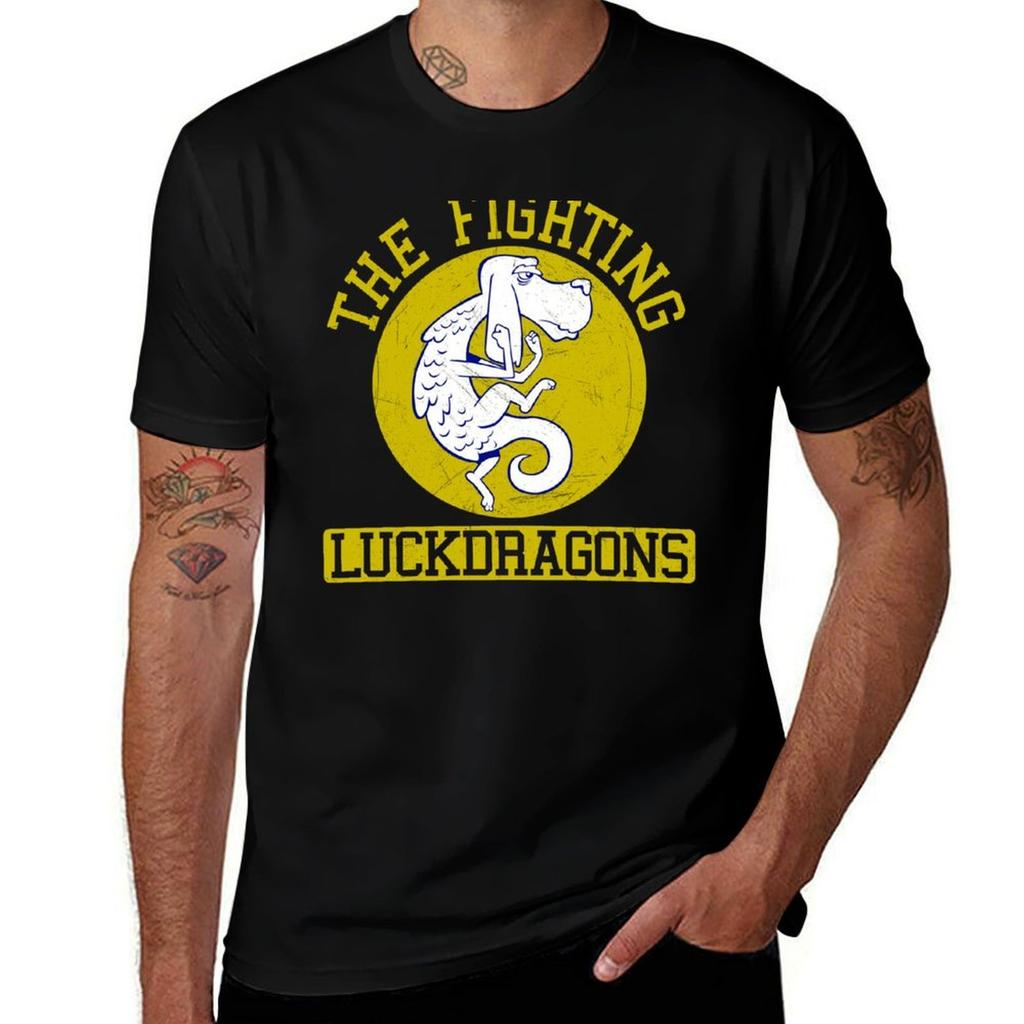 The Fighting Luckdragons TShirt Quick Dry Training Short Sleeve Tee