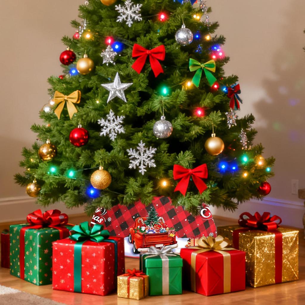 Tree Collar Festive Decor Artificial Christmas Tree Collar For Home Apartment Living Room Study Family Gathering Themed Events