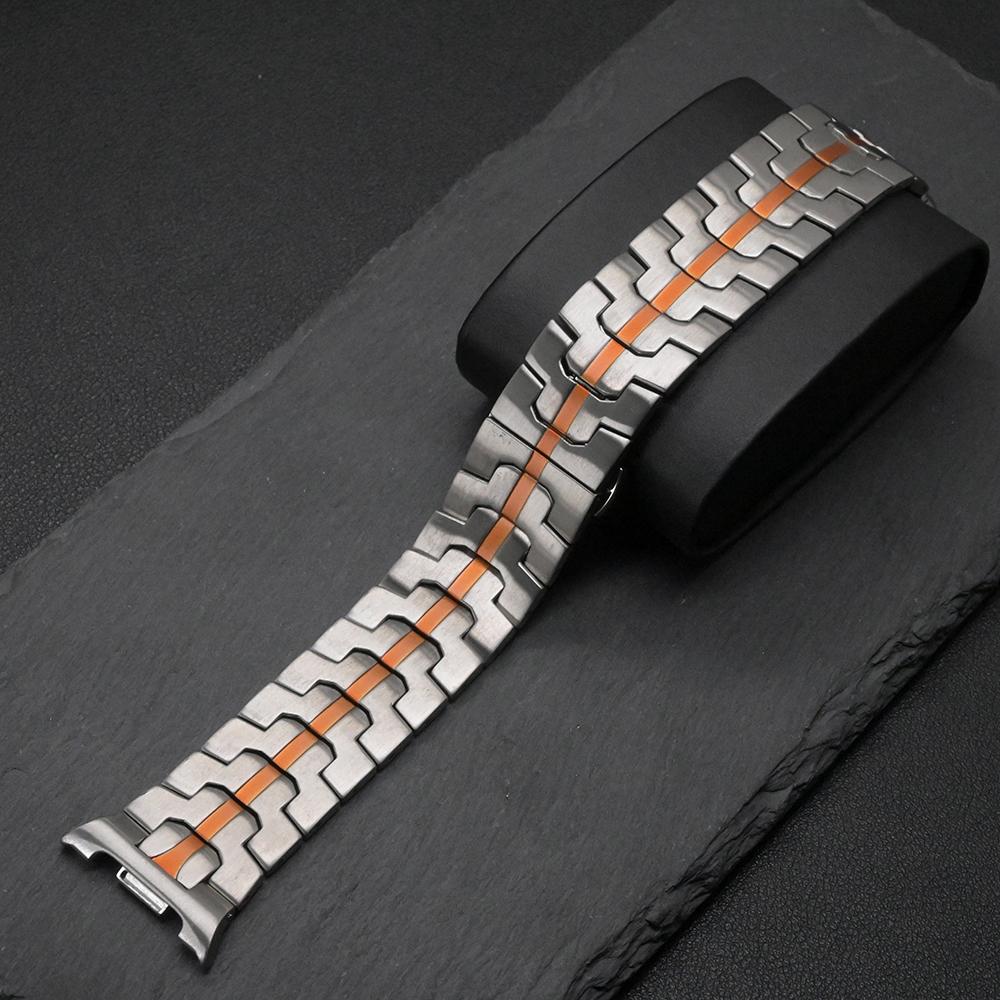 Luxury Stainless Steel Band for Samsung Galaxy Watch 8 Classic 46mm 8 44mm Metal Strap for Watch 8 40mm Men Bracelet Watchband