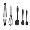 Baking Kitchenware Set with Silicone Scraper, Spatula, Oil Brush, Egg Beater, Steak Clip, and Heat-Resistant Baking Tools