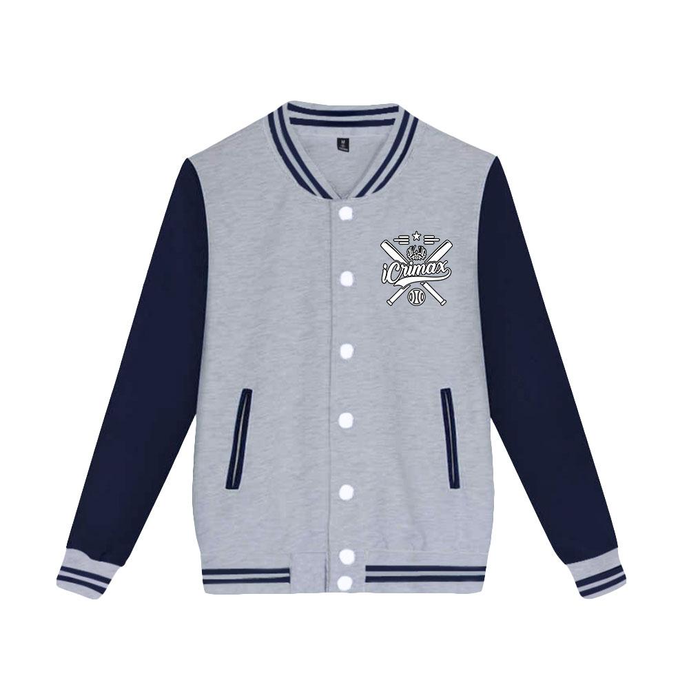 Fashion Icrimax Baseball Jacket Men Women Hip Hop Harajuku Jackets Streetwear Kids Boys Girls Loose College Coats