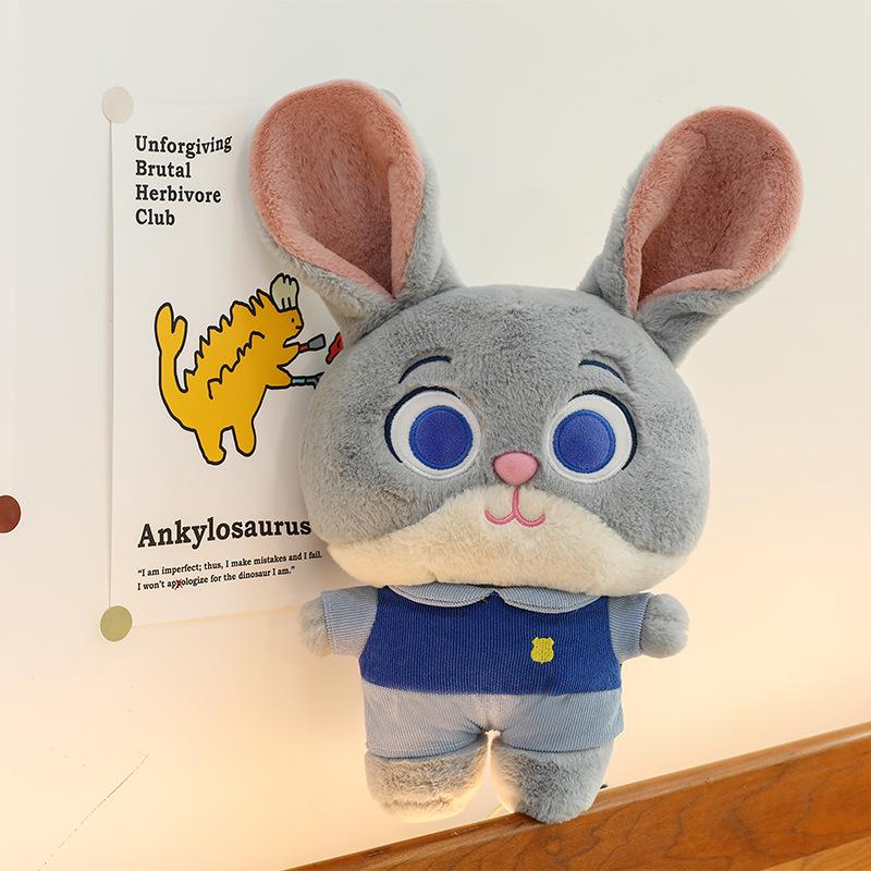 Crazy Animals Rabbit & Fox Plush Toy - Cute Q Version Dolls