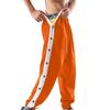 Athletic Joggers Pants With Side Taping And Buttons Trousers Cargo Basketball