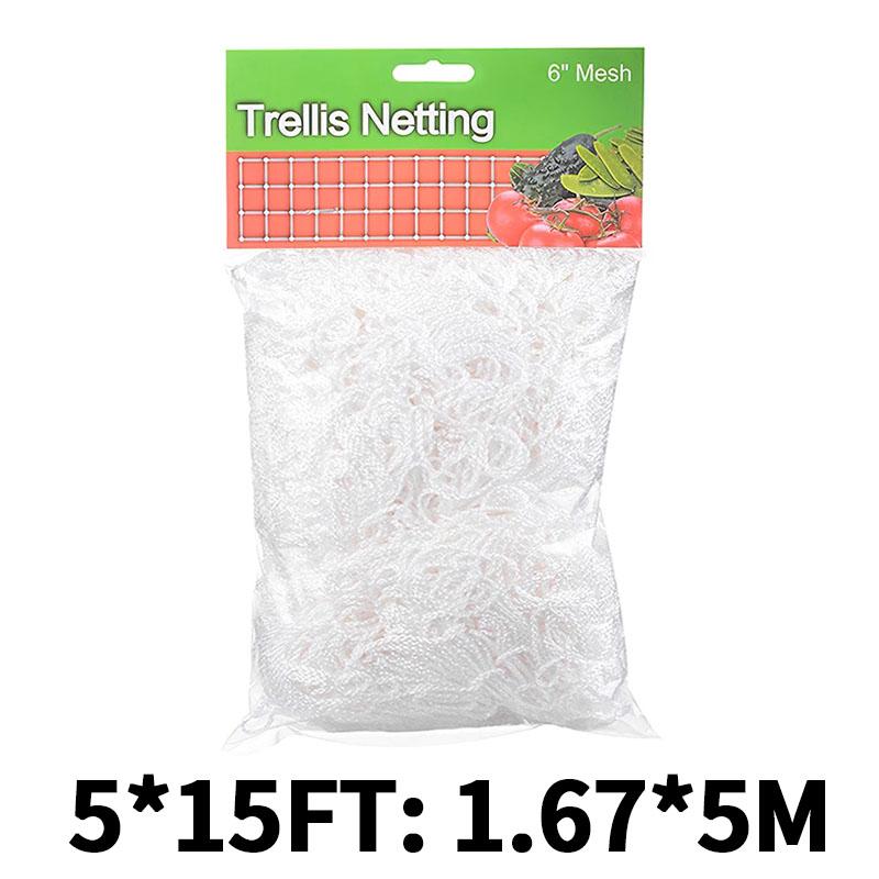 Horolezecká síť na zahradní rostliny Těžký polyester Morning Glory Vine Horolezecká síť Hydroponická síť na zahradu Síť na růst rostlin Podpora mřížky Síťovina Zahradní nářadí
