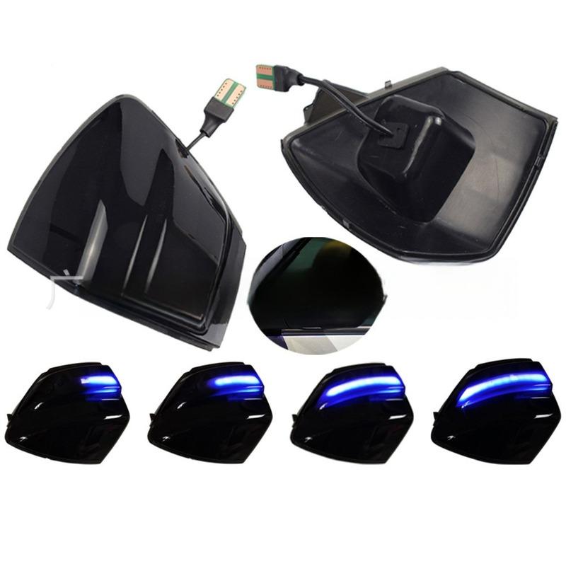 LED Sequential Turn Signal Side Mirror Light Compatible with Ford Kuga C394 S Max C MAX an Version Car Safety Accessories
