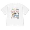 Kawaii Tshirt Handdrawn Korean Girl Print Versatile Shortsleeved Graphic Tee Funny Casual Top Stylish Aesthetic Crew Neck Top