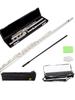 AUROSUS Intermediate Flute Open Hole 17 Key  Offest G French Model B Footjoint with Gizmo  Flute
