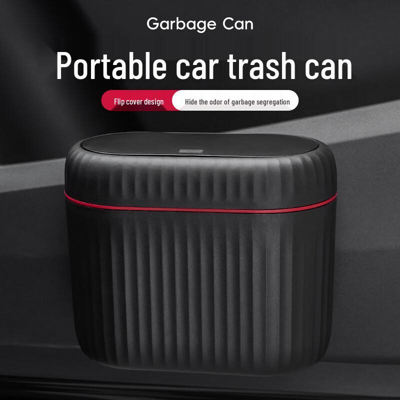 Portable Car Door Hanging Trash Can
