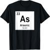 Heavy Metal Rock Band Arsenic As Periodic Table Of Element T-Shirt