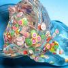 Transparent Sliced Fruit Salad Slime Magic Mud Putty Stress Relief Sludge Toy