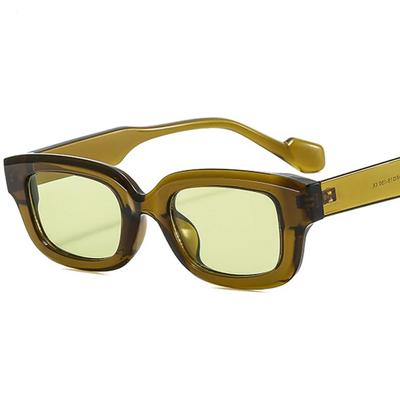 New Fashion Candy Square Sunglasses for Women   Retro Small Frame Designer Sun Glasses Trending Shades UV4 Eyeglasses