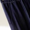 Denim Blue Pants for Women's Summer New Thin Straight-leg Casual Pants Elastic Waist Loose Wide-leg Pants