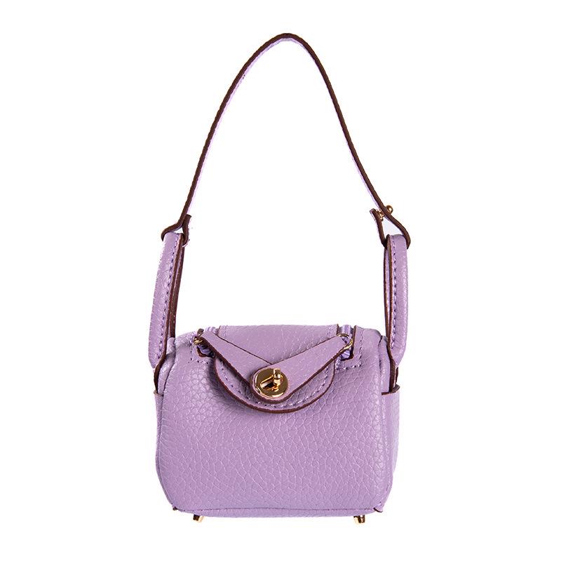 Dames Mini Mode Tas: Schattige Oortelefoon Auto Sleutelhanger & Rode Envelop Hanger