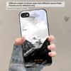 A Lush Forest of Leaves For iPhone 17 Air 16 E 15 Plus 14 Pro Max 13 12 Mini 11 5 6 7 8 Plus XR XS Max SE Black Glass Phone Case