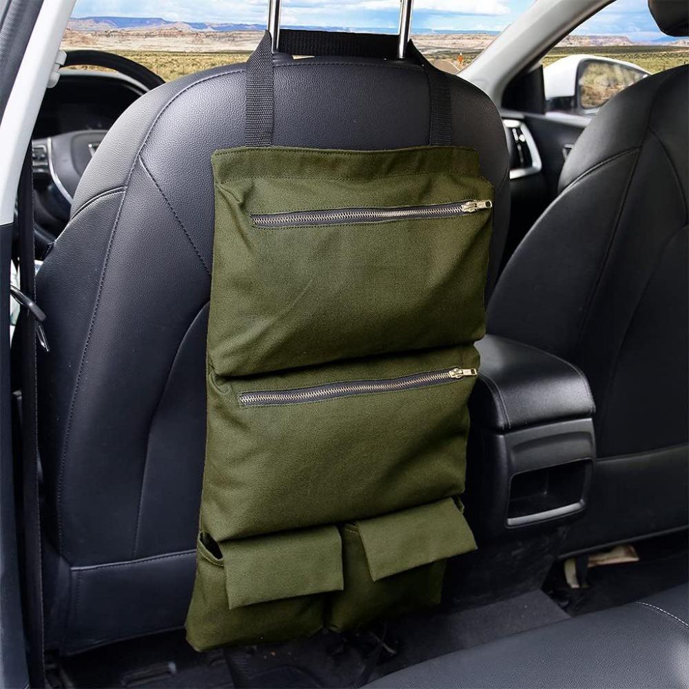 Multi functional hardware toolkit, canvas, wear-resistant, portable, repair electrician bag, car mounted, repair, tool storage bag