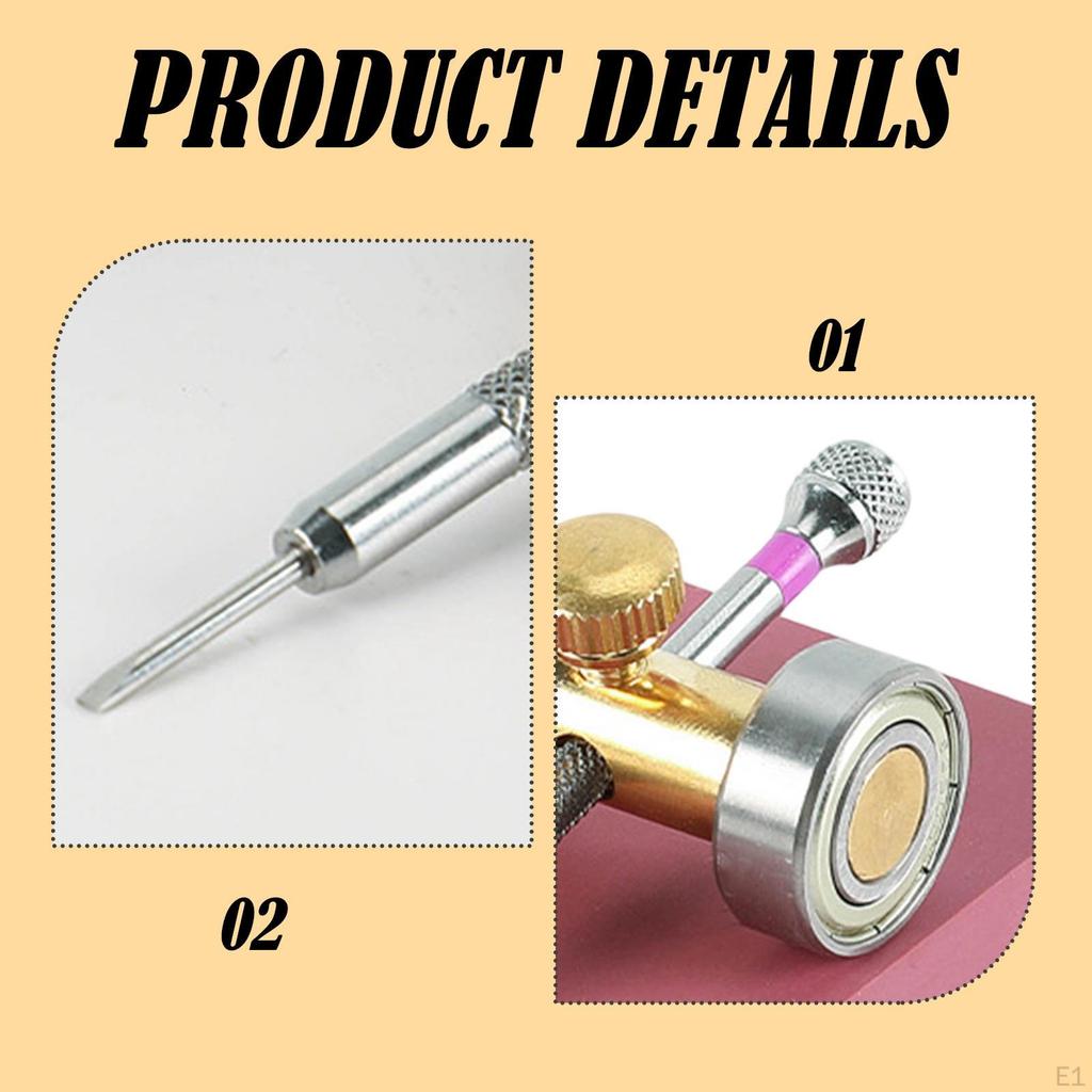 Watchmaker Screwdriver Sharpening Tool Watch Repair Supplies Holder with
