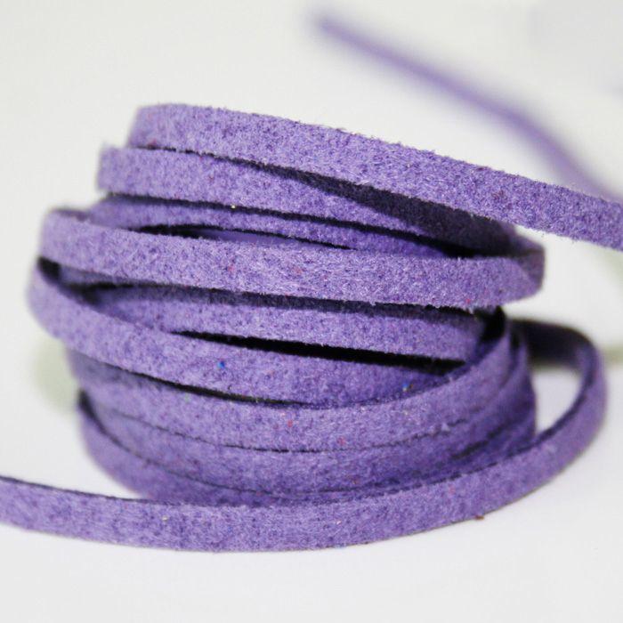 4 Meters Long 3mm Wide Korean Fleece Rope Deerskin Strap Suede Gift Box Decorative Ribbon Imitation Leather Rope DIY Jewelry