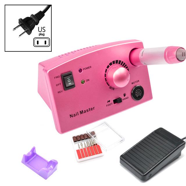 

Набор электрической пилки для ногтей: Инструмент для ежедневной полировки и удаления лака для ногтей 701