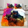 Special Forces Soldier Duvet Cover Set Camouflage Graffiti Bedding Set Military Enthusiast Printed Quilt Cover for Bedding Decor