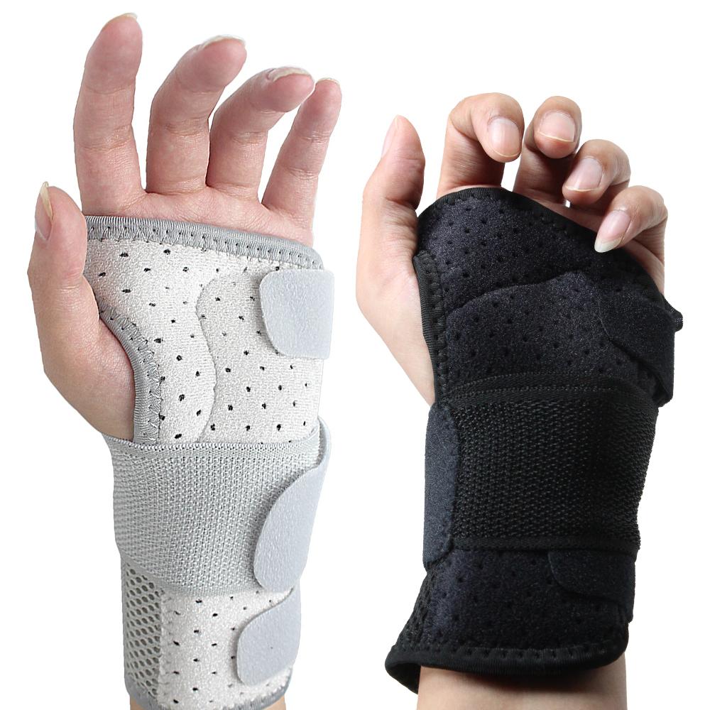 Durable And Safe Wrist Brace For Carpal Tunnel Relief Night Support Maximum Support With 2 Stays Adjustable Splint Tendonitis Arthritis Sprains