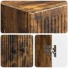 Cabinet Set 2 pcs Smoked Oak 66 x 34.5 x 90 cm